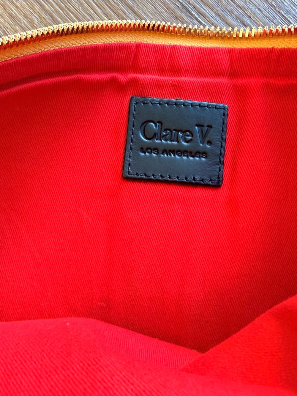 Clare V. Striped Python Foldover Clutch - RARE Limited Edition - Picture 3 of 4